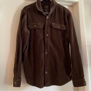 Buffalo David Bitton Brown Lightweight Shirt Jacket